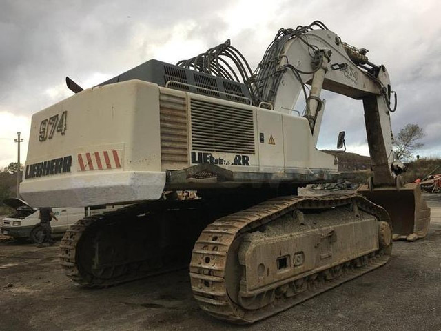 Liebherr R974B SHD - Excavator: picture 1 Liebherr R974B SHD - Excavator: picture 1