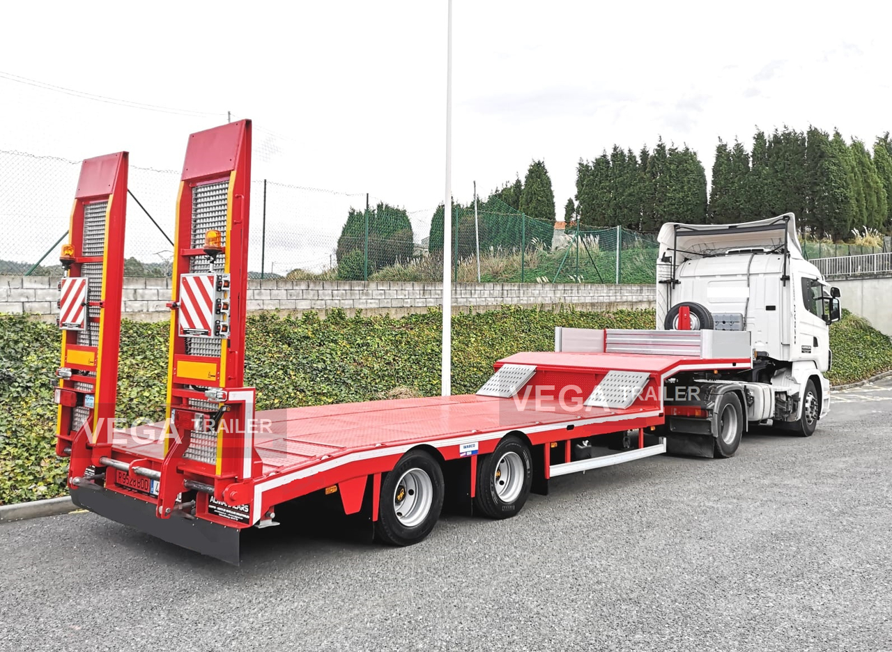 Low loader semi-trailer for transportation of heavy machinery 2 Axle Lowloader: picture 8