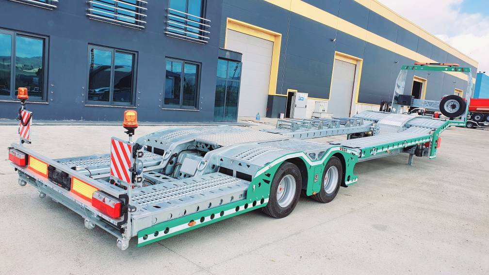 New Autotransporter semi-trailer for transportation of heavy machinery VEGA-S (2 AXLE TRUCK CARRIER): picture 6