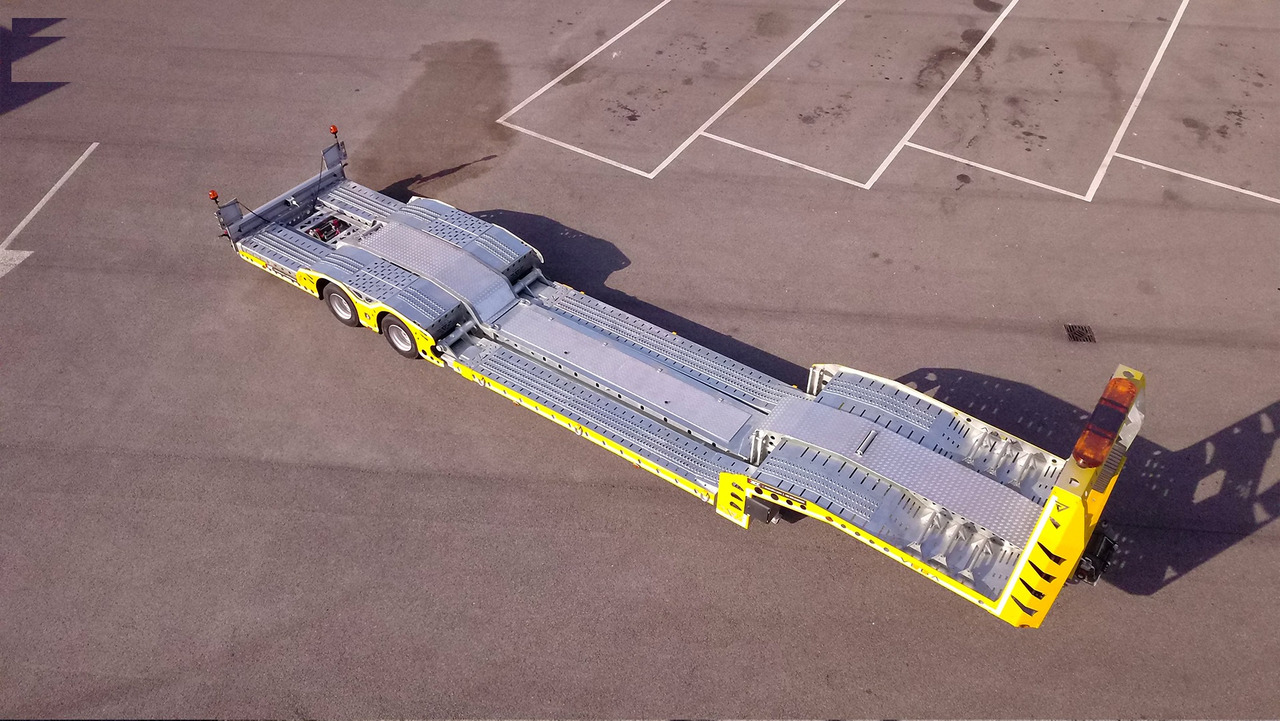 New Autotransporter semi-trailer for transportation of heavy machinery VEGA-S (2 AXLE TRUCK CARRIER): picture 9