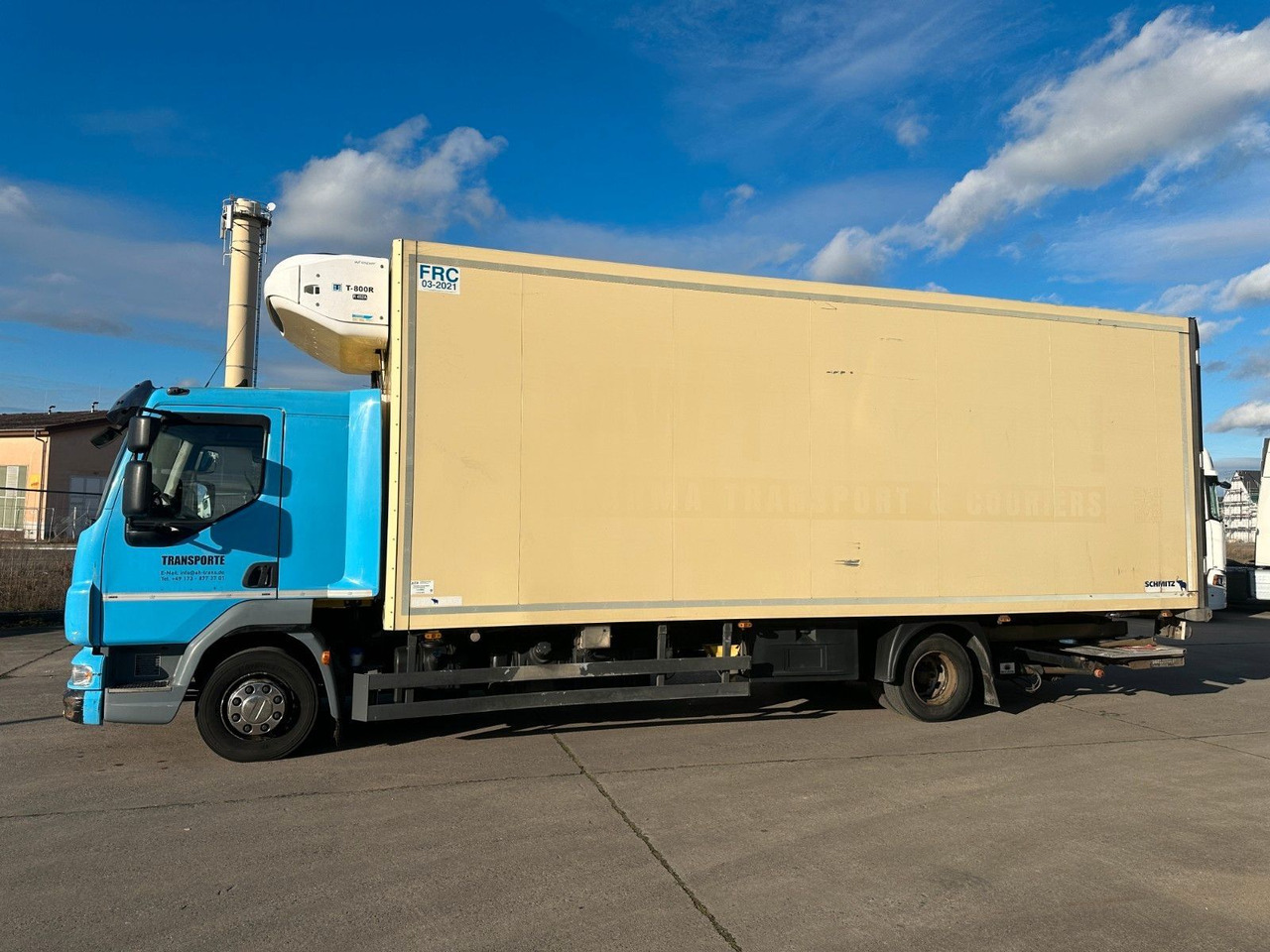 DAF LF 45.250 * THERMO-KING * AUTOMATIK * SCHMITZ * - Refrigerator truck: picture 5 DAF LF 45.250 * THERMO-KING * AUTOMATIK * SCHMITZ * - Refrigerator truck: picture 5