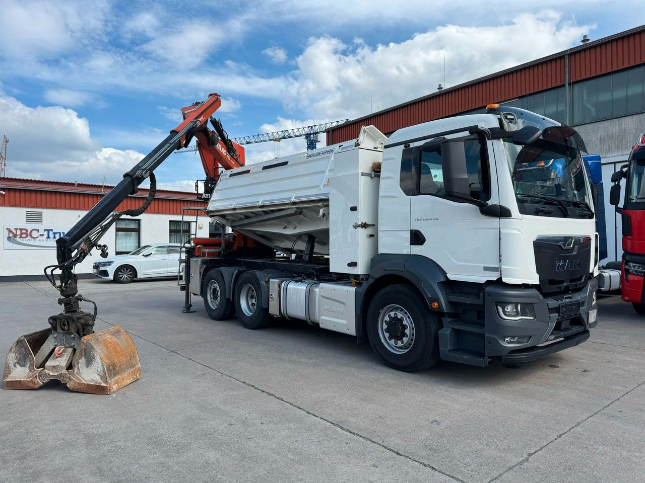 MAN TGS 26.470*ATLAS*MEILLER-KIPPER*HYDRO-DR*SPECIAL - Tipper, Crane truck: picture 2 MAN TGS 26.470*ATLAS*MEILLER-KIPPER*HYDRO-DR*SPECIAL - Tipper, Crane truck: picture 2