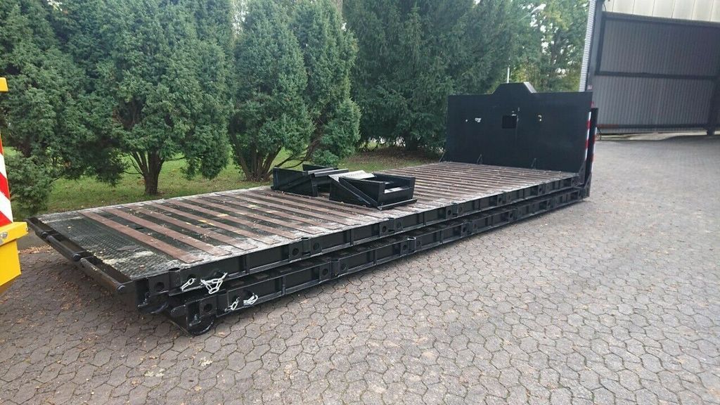 Abroller G&G Plateau / Baumaschinen - Roll-off container: picture 2 Abroller G&G Plateau / Baumaschinen - Roll-off container: picture 2