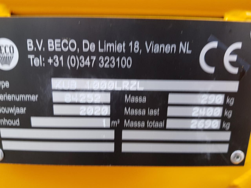 Beco - Bucket for Construction machinery: picture 5 Beco - Bucket for Construction machinery: picture 5