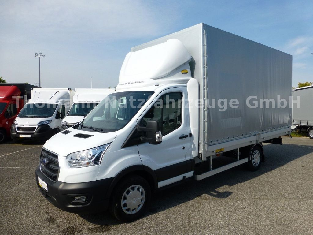 Ford Transit Pritsche Plane 4,25m Klima Temp. DAB - Curtain side van: picture 2 Ford Transit Pritsche Plane 4,25m Klima Temp. DAB - Curtain side van: picture 2
