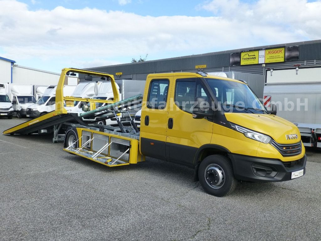 New Tow truck, Van Iveco DAILY 70C18 DoKa Schiebeplateau Luftfed Navi: picture 11