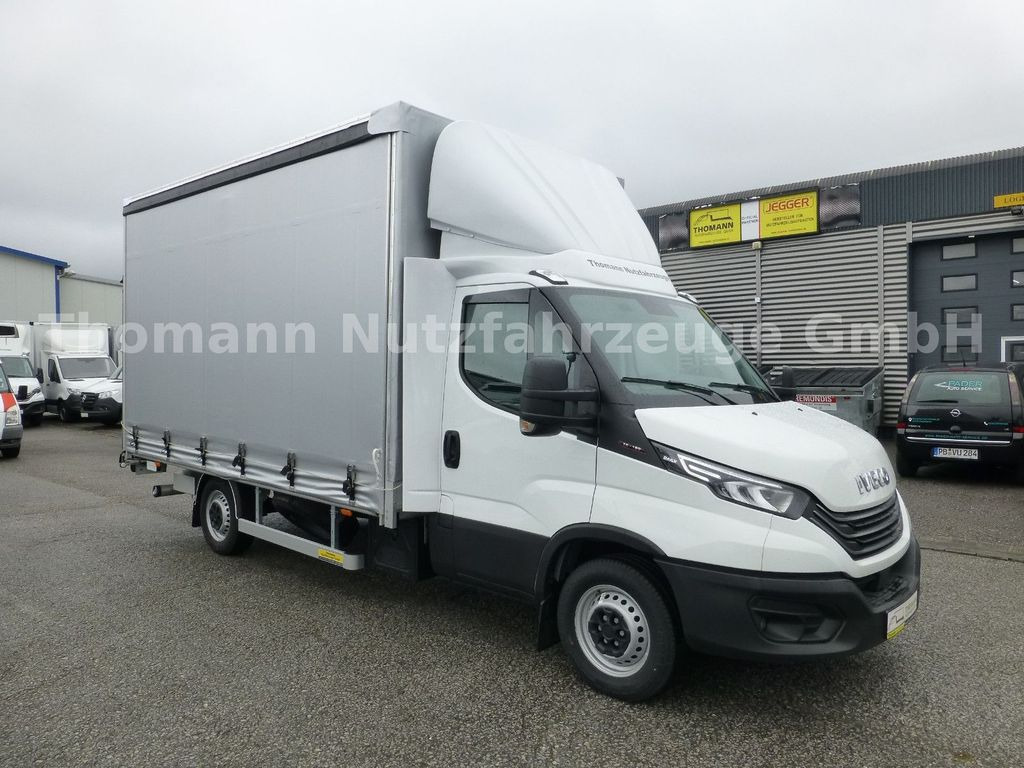 Iveco Daily 35S18 Pritsche Plane Ladebordwand! - Curtain side van: picture 1 Iveco Daily 35S18 Pritsche Plane Ladebordwand! - Curtain side van: picture 1