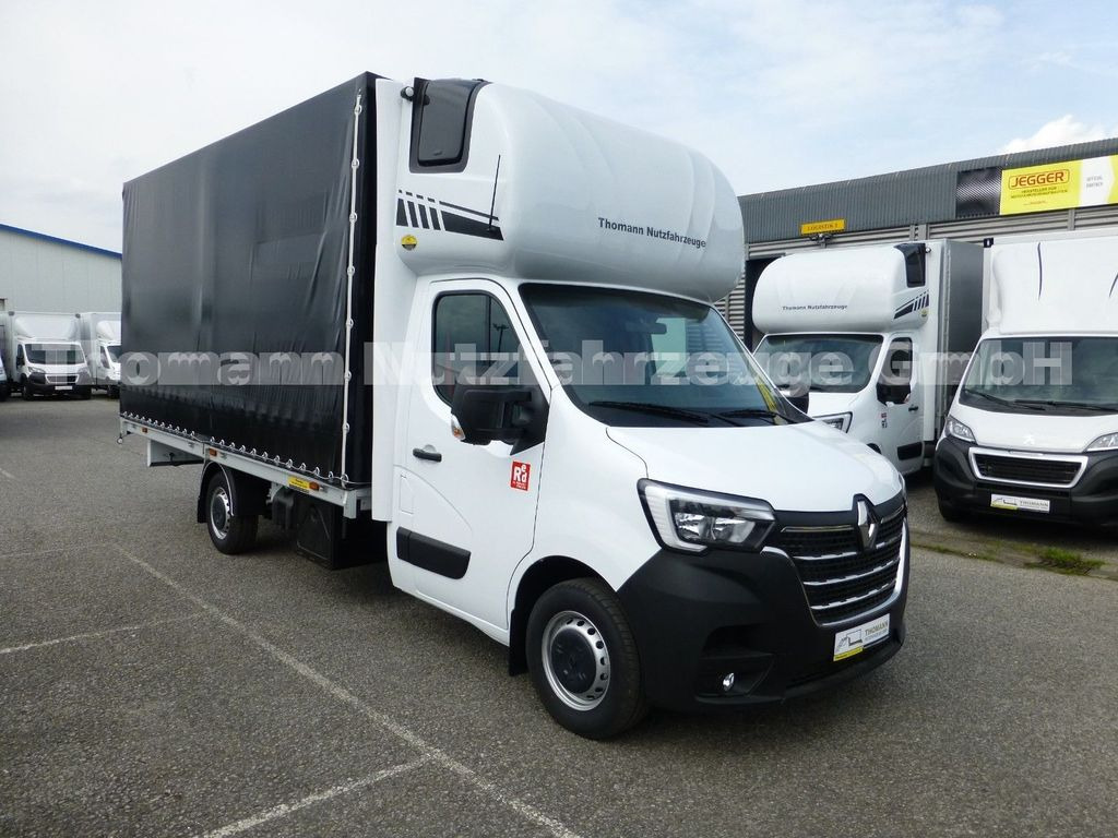 Renault Pritsche Plane mit Schlafkabine - Curtain side van: picture 2 Renault Pritsche Plane mit Schlafkabine - Curtain side van: picture 2