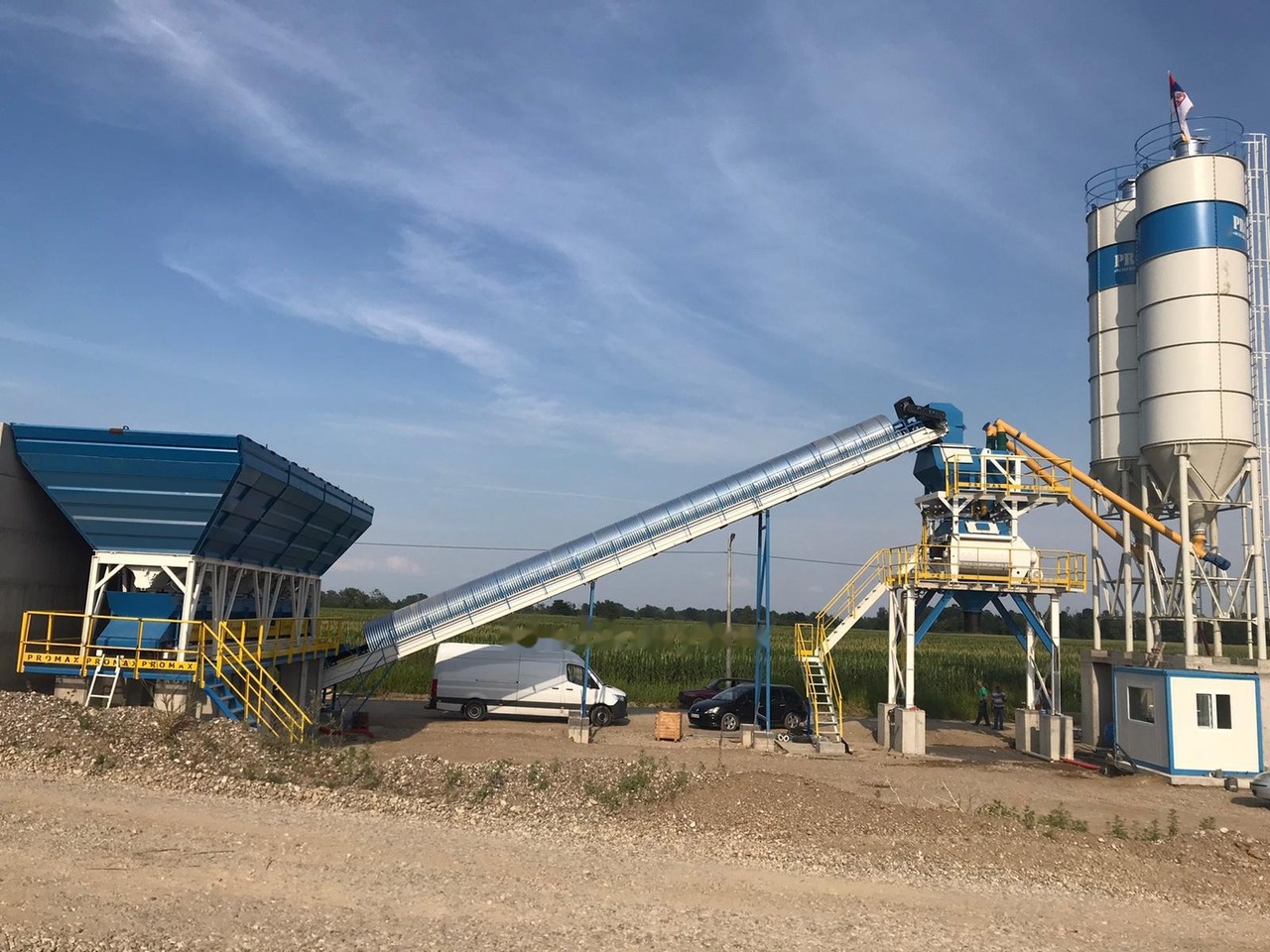 PROMAX STATIONARY CONCRETE PLANT S100-TWN (100m3/h) - Concrete plant: picture 1 PROMAX STATIONARY CONCRETE PLANT S100-TWN (100m3/h) - Concrete plant: picture 1