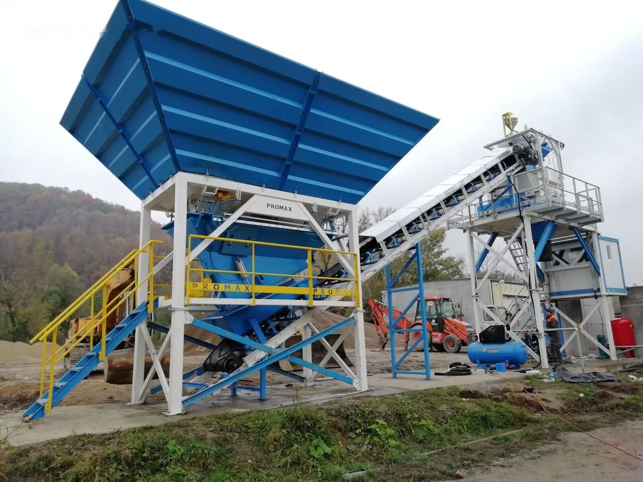 New Concrete plant Promax Compact Concrete Batching Plant PROMAX C60-SNG PLUS (60m³/h): picture 5