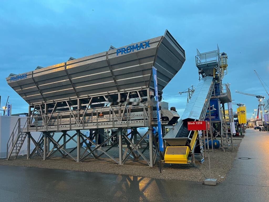 Promax GALVANIZED Compact Concrete Batching Plant C120-TWN-LINE (120m3/ - Cement silo: picture 5 Promax GALVANIZED Compact Concrete Batching Plant C120-TWN-LINE (120m3/ - Cement silo: picture 5