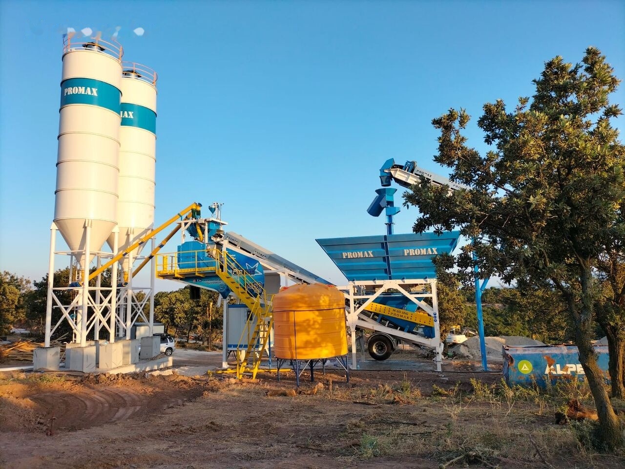 Promax Mobile Concrete Batching Plant PROMAX M60-SNG (60m3/h) - Concrete plant: picture 4 Promax Mobile Concrete Batching Plant PROMAX M60-SNG (60m3/h) - Concrete plant: picture 4