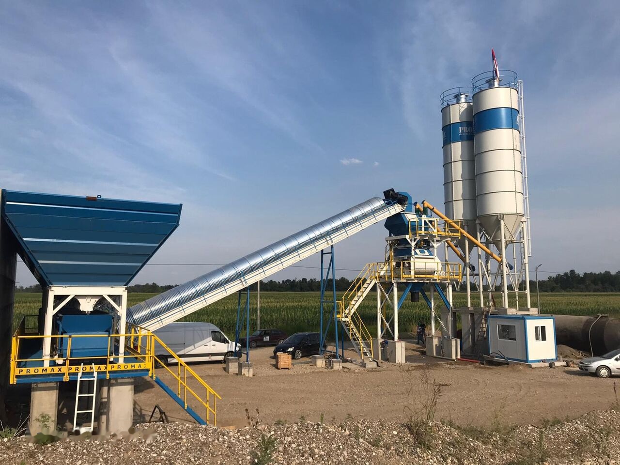Promax Stationary Concrete Batching Plant S100 TWN (100m³/h) - Concrete plant: picture 2 Promax Stationary Concrete Batching Plant S100 TWN (100m³/h) - Concrete plant: picture 2