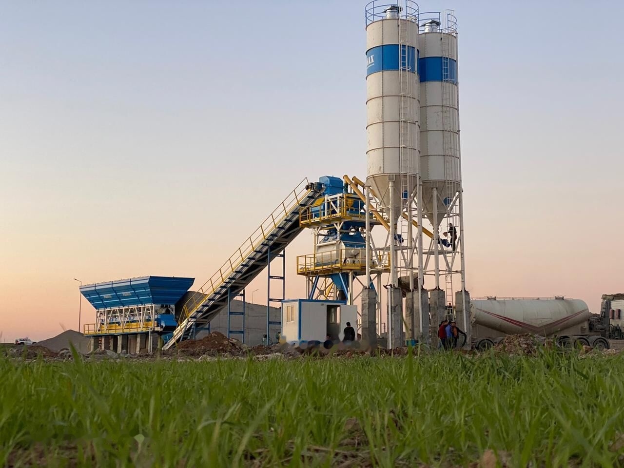 Promax Stationary Concrete Batching Plant S130-TWN (130m/h) - Concrete plant: picture 2 Promax Stationary Concrete Batching Plant S130-TWN (130m/h) - Concrete plant: picture 2