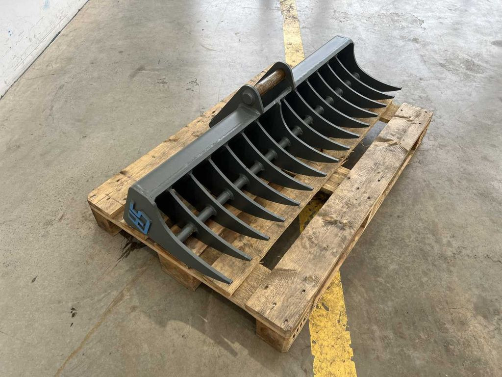 HS Schoch Reisigrechen Roderechen MS01 1.200 mm - Attachment for Construction machinery: picture 4 HS Schoch Reisigrechen Roderechen MS01 1.200 mm - Attachment for Construction machinery: picture 4
