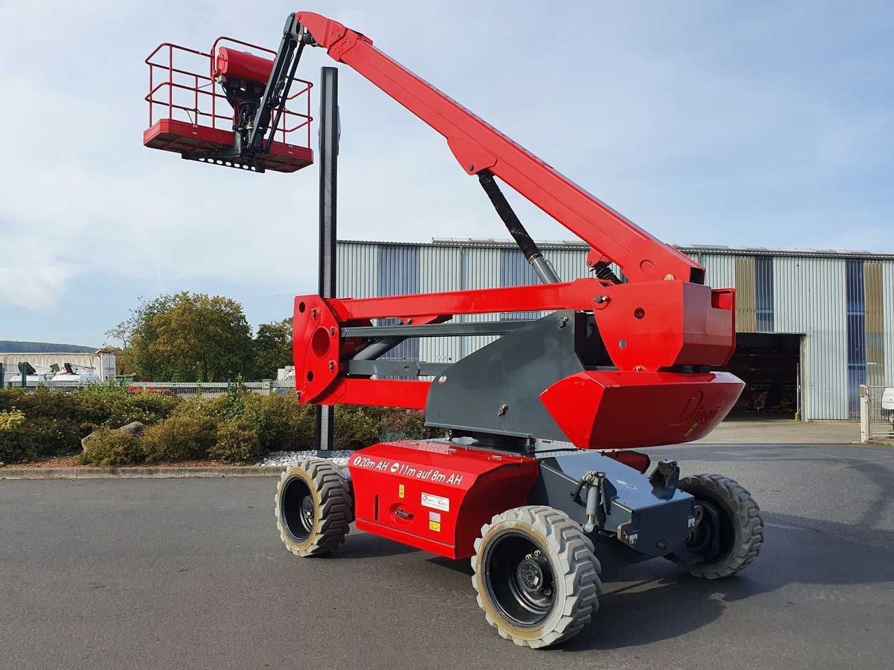 Dingli Magni GTBZ20AE 4x4 /20,2m / 327h /Elektro - Telescopic boom: picture 4 Dingli Magni GTBZ20AE 4x4 /20,2m / 327h /Elektro - Telescopic boom: picture 4