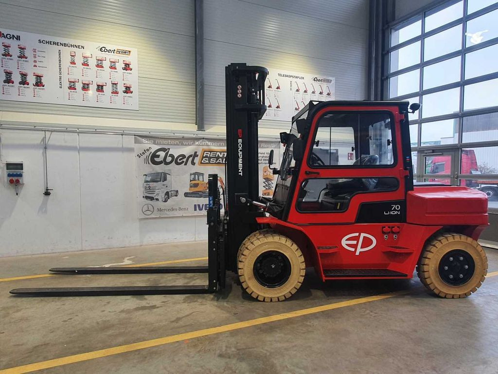 EP Equipment EFL 702 / 7T / Triplex: 5,40m / ZVG - Forklift: picture 2 EP Equipment EFL 702 / 7T / Triplex: 5,40m / ZVG - Forklift: picture 2