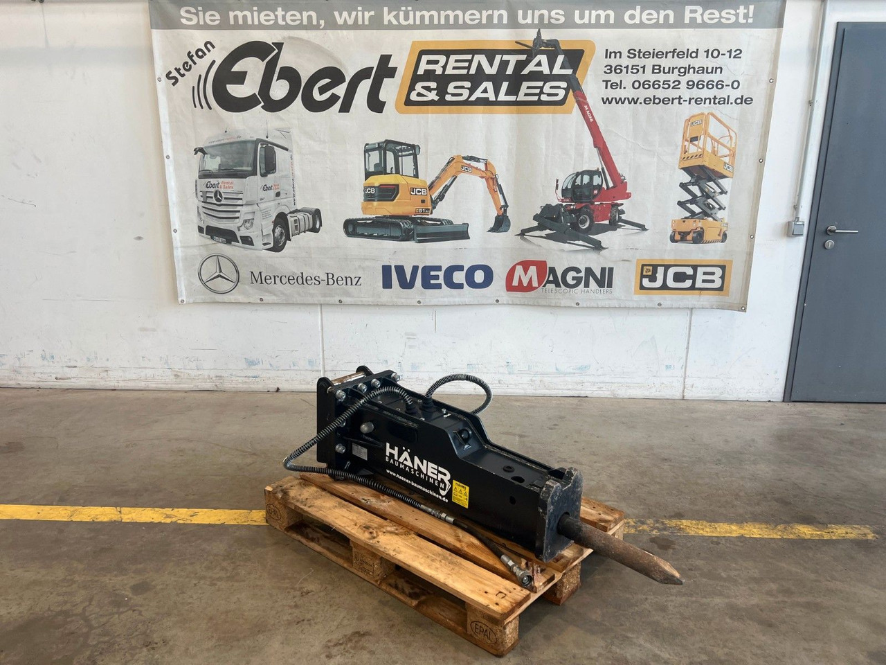 Häner HGS 68 Hydraulikhammer Hammer MS03 / 2021 - Hydraulic hammer: picture 1 Häner HGS 68 Hydraulikhammer Hammer MS03 / 2021 - Hydraulic hammer: picture 1