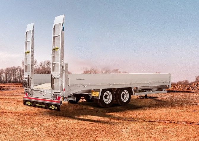 Humbaur HBT 106224 BS Basic abgeschrägt - Low loader trailer: picture 1 Humbaur HBT 106224 BS Basic abgeschrägt - Low loader trailer: picture 1