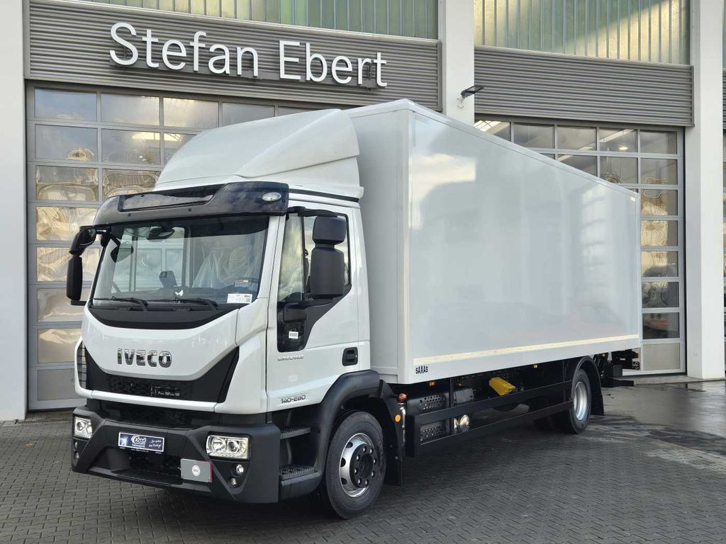 Iveco Eurocargo ML140E28/P 4x2 LBW Klima AHK - Box truck: picture 1 Iveco Eurocargo ML140E28/P 4x2 LBW Klima AHK - Box truck: picture 1