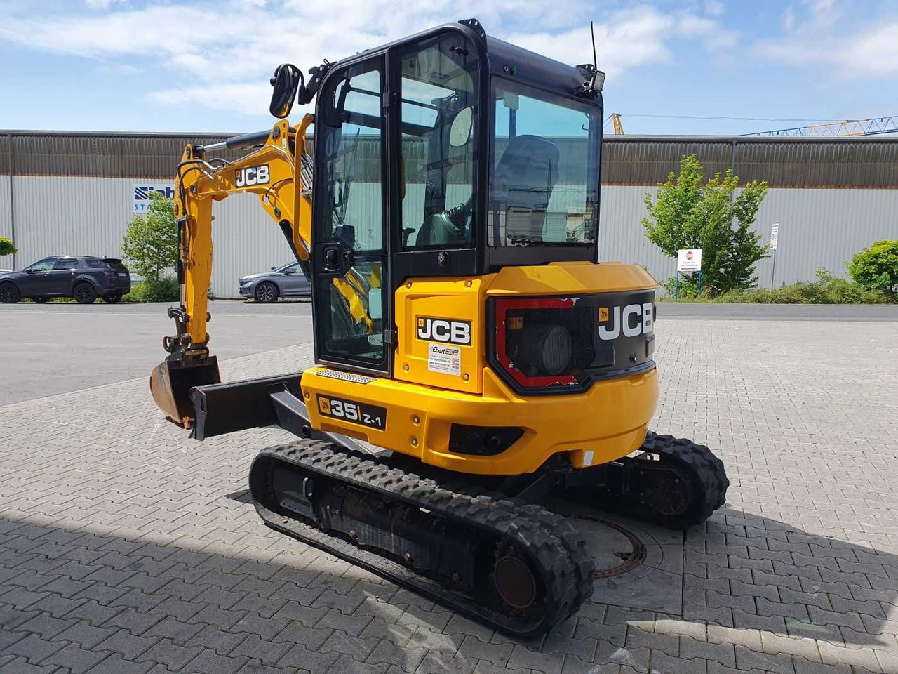 JCB 35Z-1 / 2022 / nur 389h! / Tieflöffel - Mini excavator: picture 5 JCB 35Z-1 / 2022 / nur 389h! / Tieflöffel - Mini excavator: picture 5