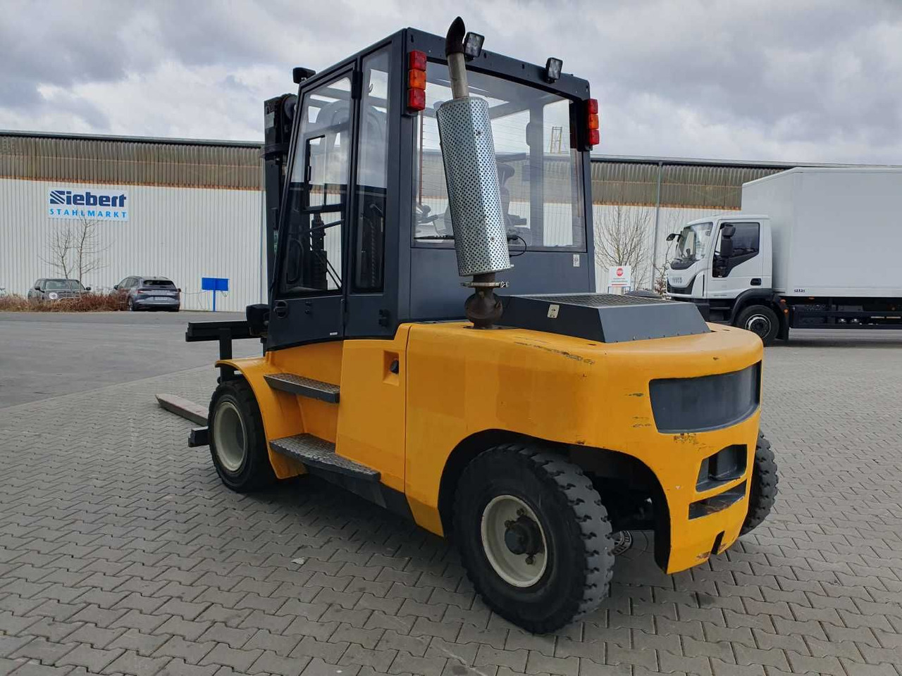 Diesel forklift Jungheinrich DFG 680 / 4.500mm / 2.413h / Zinkenverstellgerät: picture 6