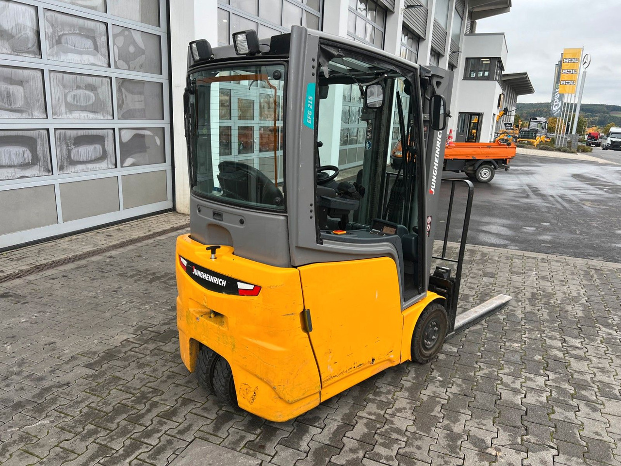 Jungheinrich EFG 215 / Triplex 4.25m / 1.851h / Batterie 2023 - Electric forklift: picture 3 Jungheinrich EFG 215 / Triplex 4.25m / 1.851h / Batterie 2023 - Electric forklift: picture 3