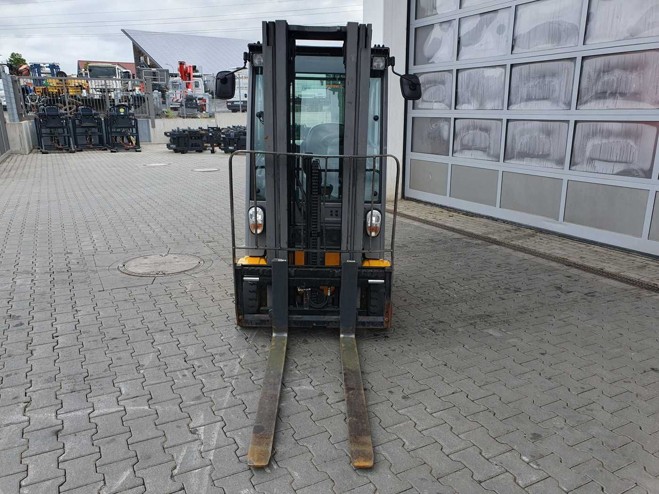 Electric forklift Jungheinrich EFG 215 / Triplex: 4.25m! / SS /  4.297h!: picture 8