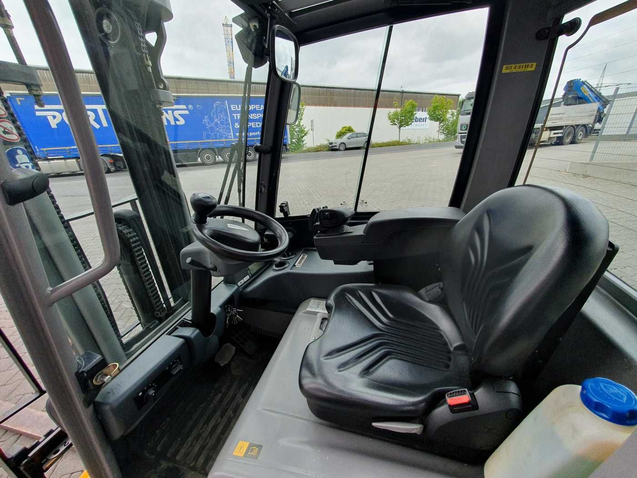 Electric forklift Jungheinrich EFG 215 / Triplex: 4.25m! / SS /  4.297h!: picture 12