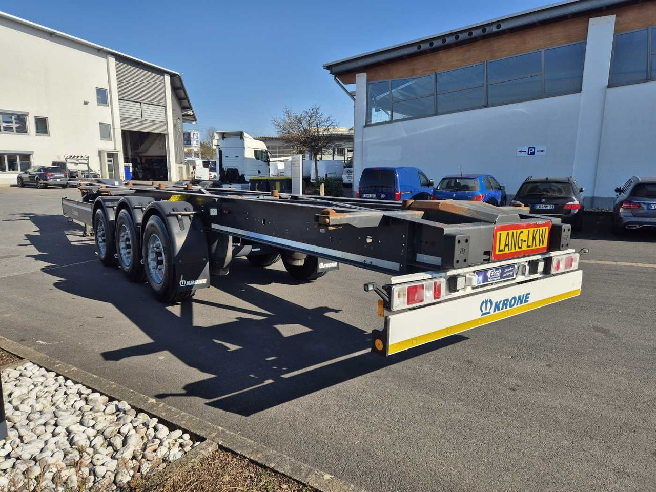 Krone SD BDF BPW-Achsen Liftachse mitte Container - Container transporter/ Swap body semi-trailer: picture 3 Krone SD BDF BPW-Achsen Liftachse mitte Container - Container transporter/ Swap body semi-trailer: picture 3