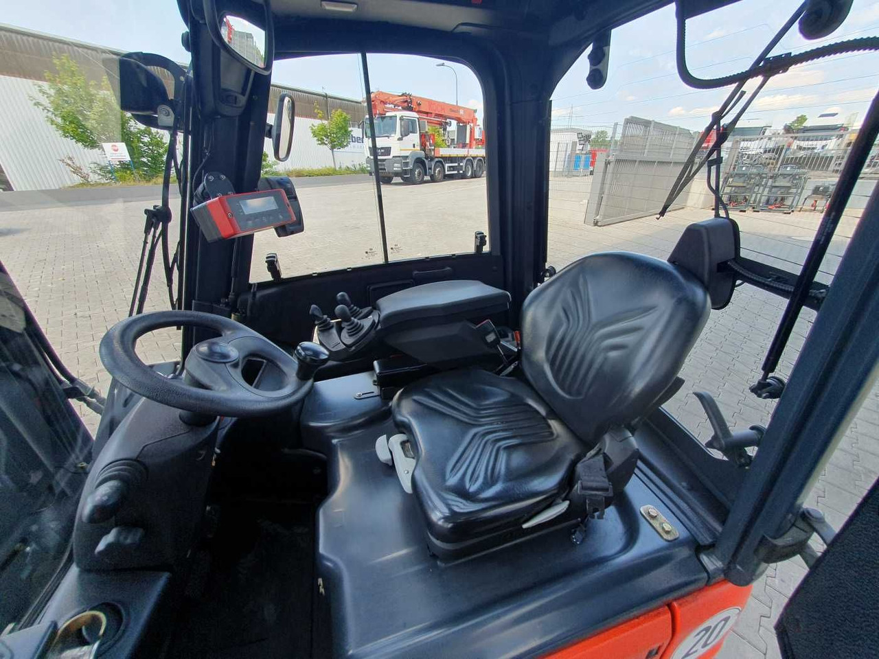 Electric forklift Linde E14 - 01 / Triplex: 4.00m! / SS / nur 3.405h!: picture 12