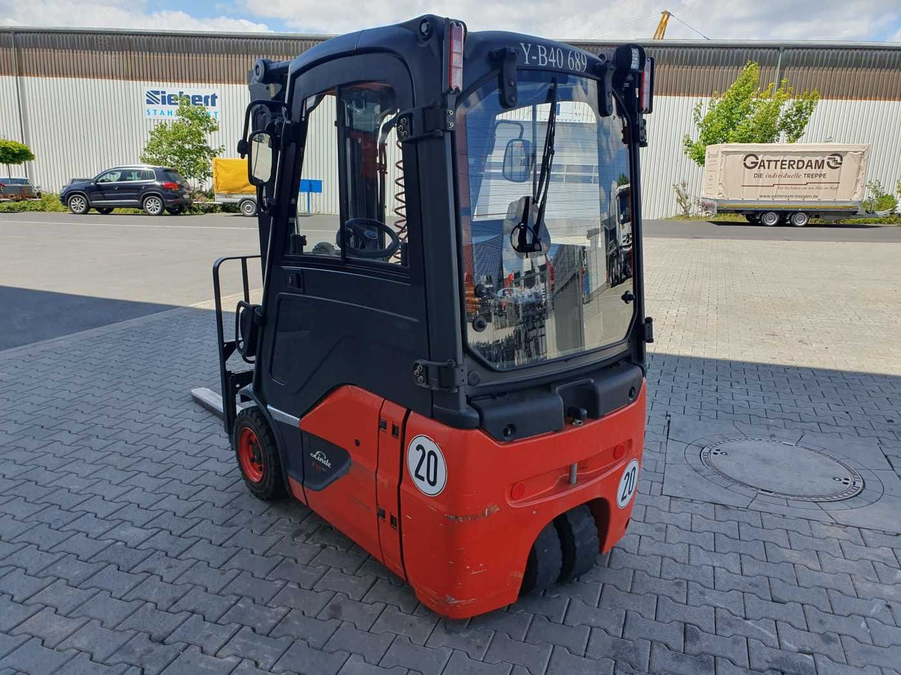 Linde E14 - 02 / Triplex: 4.00m! / SS / 855h! / 2021 - Electric forklift: picture 5 Linde E14 - 02 / Triplex: 4.00m! / SS / 855h! / 2021 - Electric forklift: picture 5