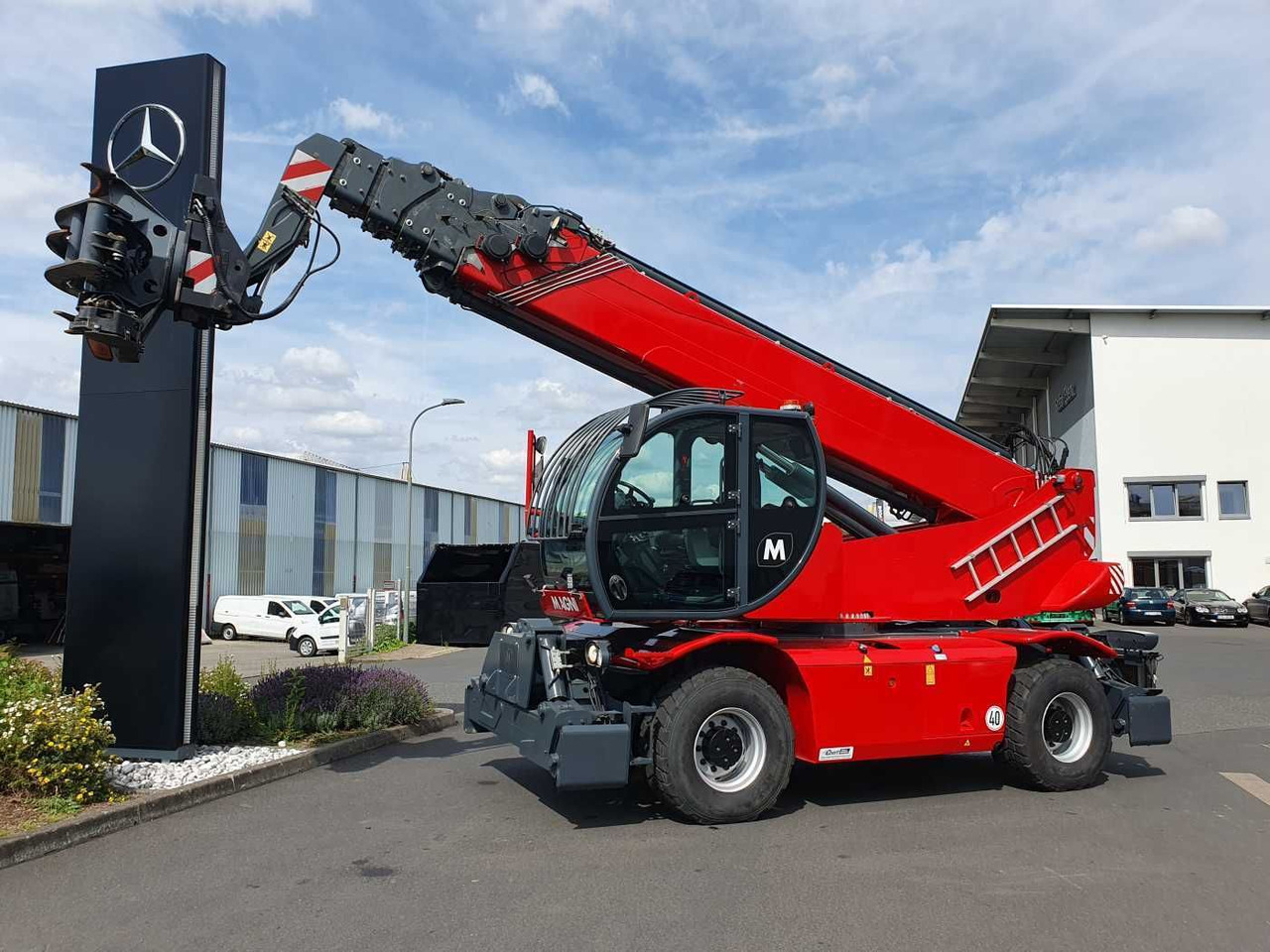 Magni RTH 5.35 SH / Fällkran / nur 2.034h - Telescopic handler: picture 1 Magni RTH 5.35 SH / Fällkran / nur 2.034h - Telescopic handler: picture 1