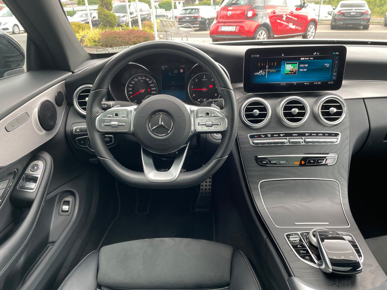 Car Mercedes-Benz C 220 d Coupe AMG+Pano+R-Kamera+Night+Carplay: picture 14