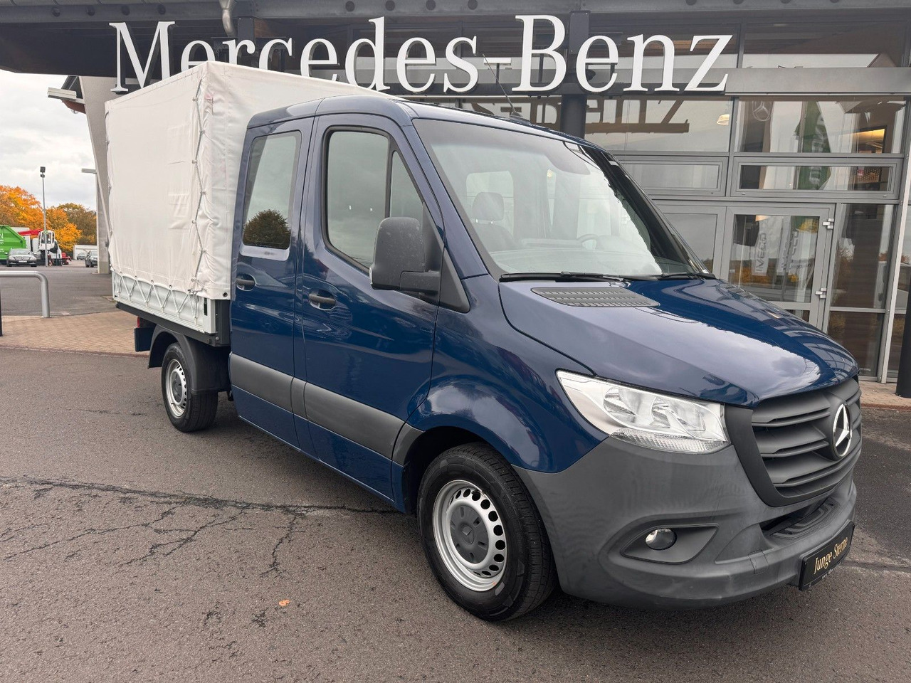 Mercedes-Benz Sprinter 215 CDI DoKa 9G Klima AHK SHZ - Curtain side van, Combi van: picture 1 Mercedes-Benz Sprinter 215 CDI DoKa 9G Klima AHK SHZ - Curtain side van, Combi van: picture 1