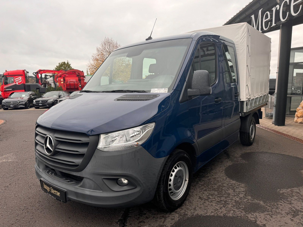 Mercedes-Benz Sprinter 215 CDI DoKa 9G Klima AHK SHZ - Curtain side van, Combi van: picture 3 Mercedes-Benz Sprinter 215 CDI DoKa 9G Klima AHK SHZ - Curtain side van, Combi van: picture 3