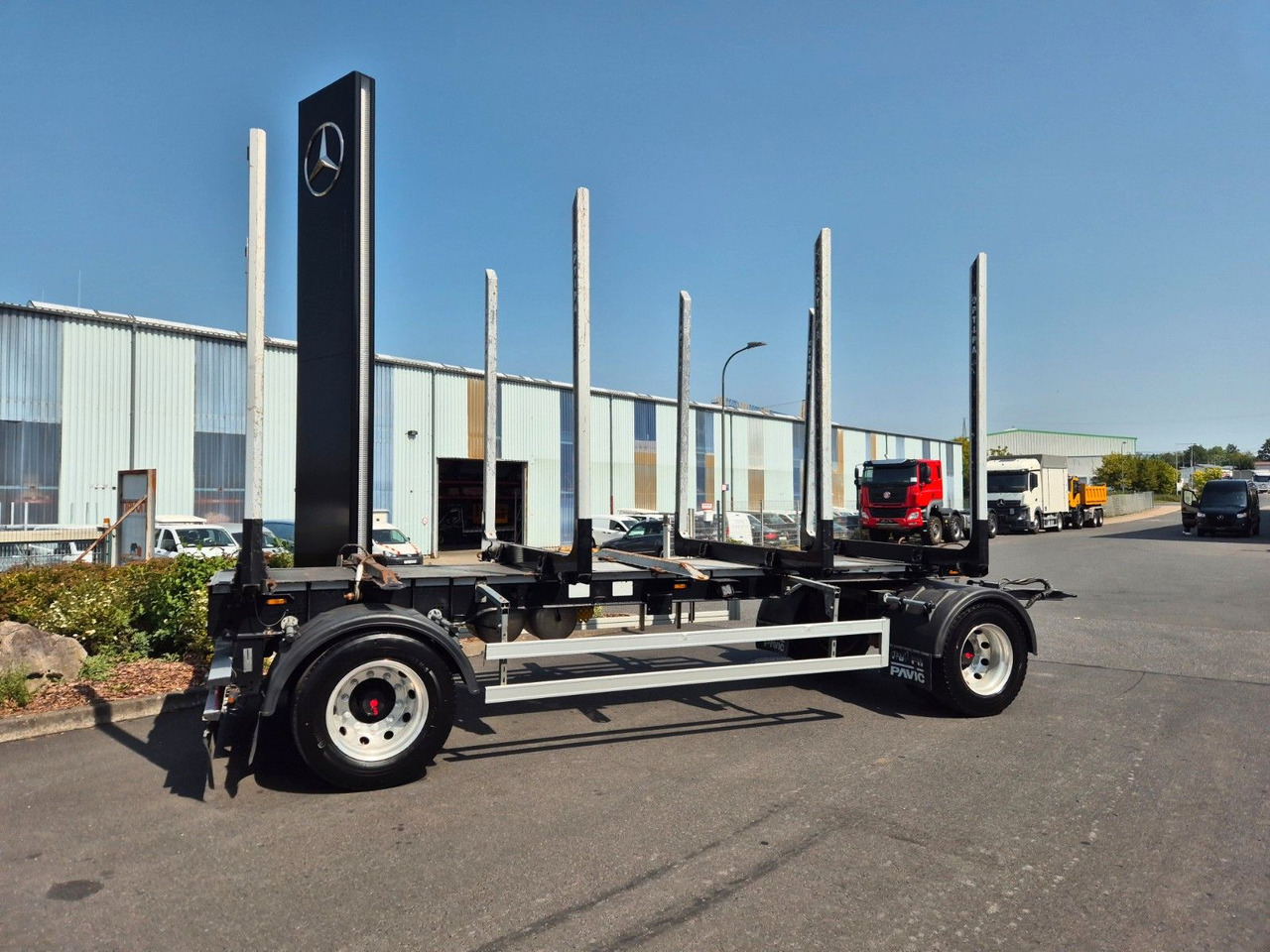 PAVIC HTA 20 QSTE 690 SAF Achsen Alu-Felgen - Timber trailer: picture 4 PAVIC HTA 20 QSTE 690 SAF Achsen Alu-Felgen - Timber trailer: picture 4