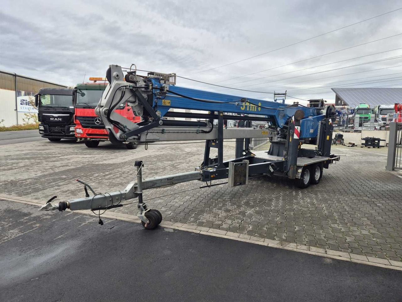 Paus PTK 31 Krananhänger Funk 1.602 Betriebsstun - Mini crane: picture 3 Paus PTK 31 Krananhänger Funk 1.602 Betriebsstun - Mini crane: picture 3