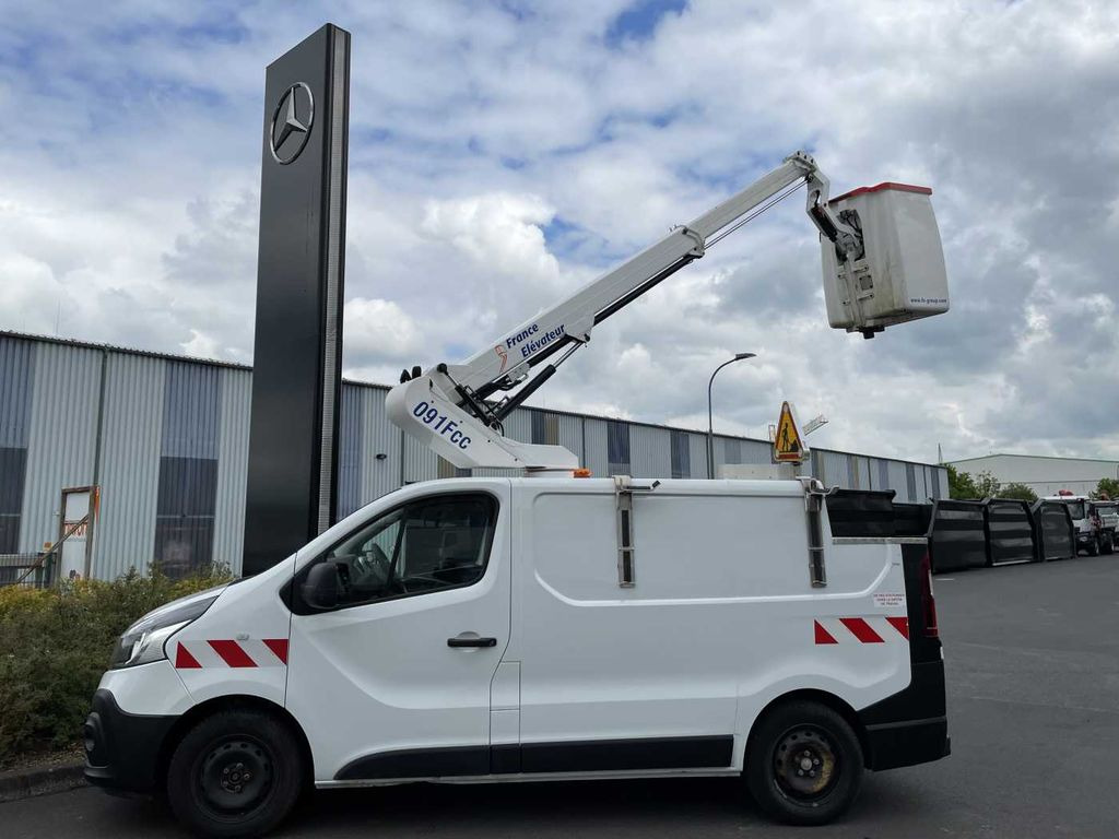 Truck mounted aerial platform, Van Renault Trafic dCi 120 L1H1 / France Elavateur 091F 9m: picture 9