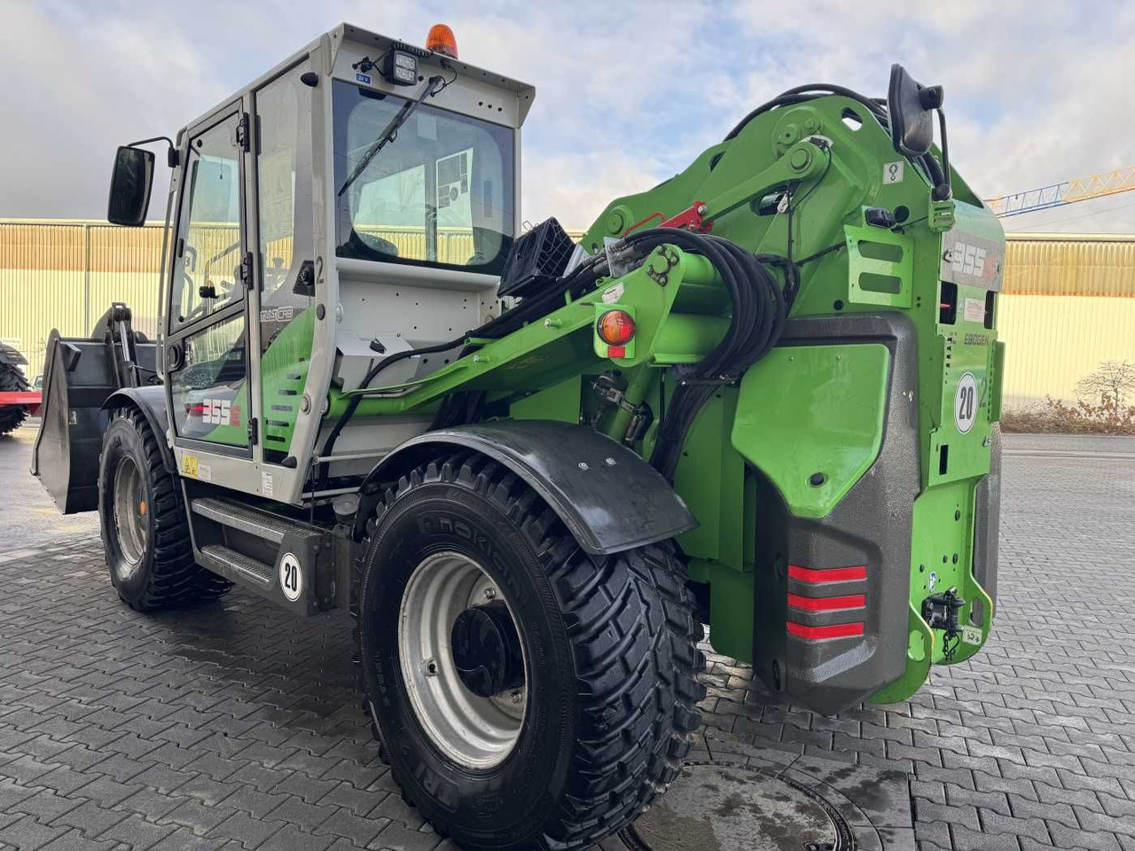 Sennebogen 355 E / Greifschaufel / nur 2.260h! - Telescopic handler: picture 5 Sennebogen 355 E / Greifschaufel / nur 2.260h! - Telescopic handler: picture 5