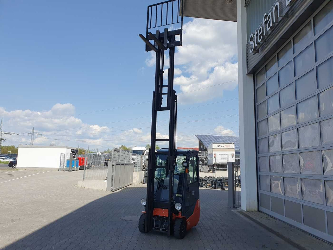 Electric forklift Toyota 8FBET15 / Triplex: 4.30m / nur 3.412h! / 2022: picture 9