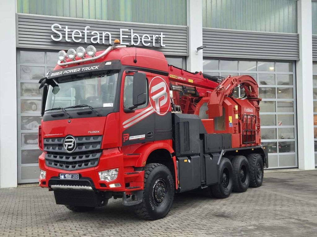 Mercedes-Benz TUROX 8x8 Eschlböck Biber 92 Holzhacker / 1.512h - Truck: picture 1 Mercedes-Benz TUROX 8x8 Eschlböck Biber 92 Holzhacker / 1.512h - Truck: picture 1