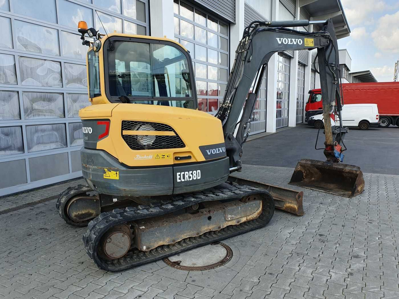 Volvo ECR58D / nur 5.433h / 1x hydr.GL - Mini excavator: picture 3 Volvo ECR58D / nur 5.433h / 1x hydr.GL - Mini excavator: picture 3