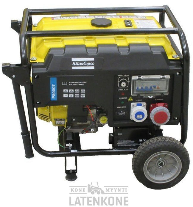 Atlas Copco P8000T AVR Generaattori - Generator set: picture 2 Atlas Copco P8000T AVR Generaattori - Generator set: picture 2