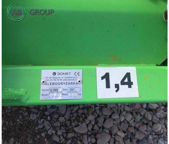 Bomet glebogryzarka Virgo U540/3, 1,4 m - Rotavator: picture 2 Bomet glebogryzarka Virgo U540/3, 1,4 m - Rotavator: picture 2