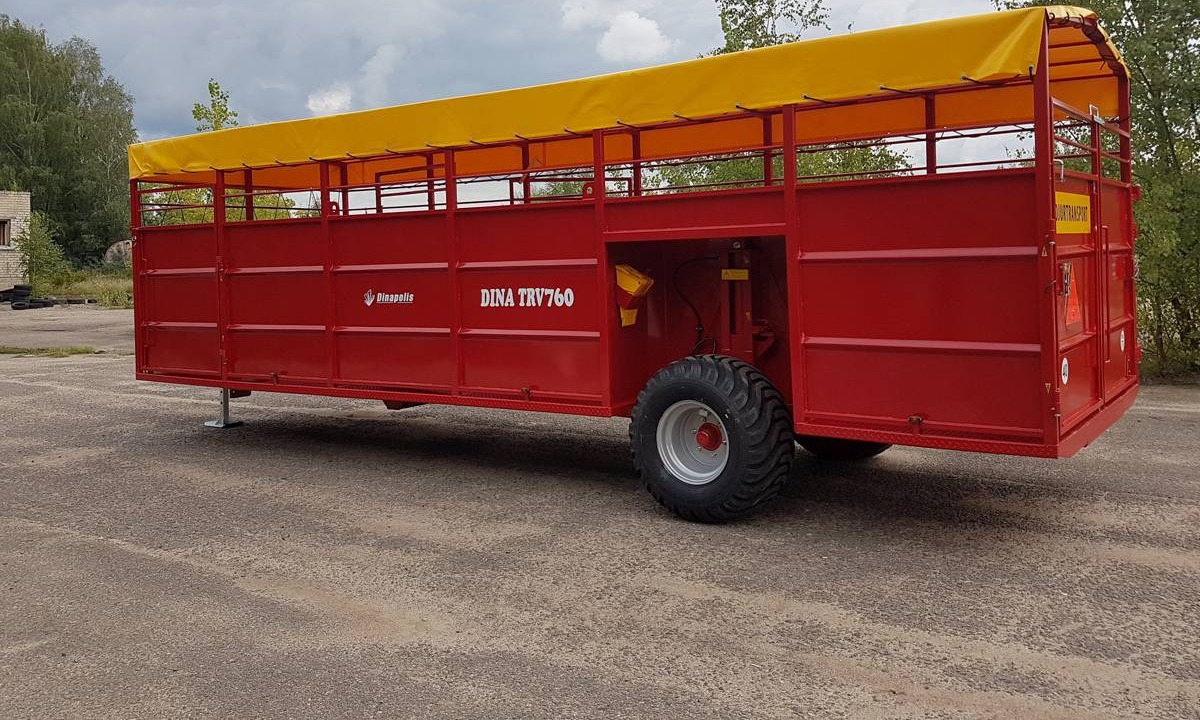 Dinapolis livestock trailer TRV 760 - Livestock trailer: picture 2 Dinapolis livestock trailer TRV 760 - Livestock trailer: picture 2
