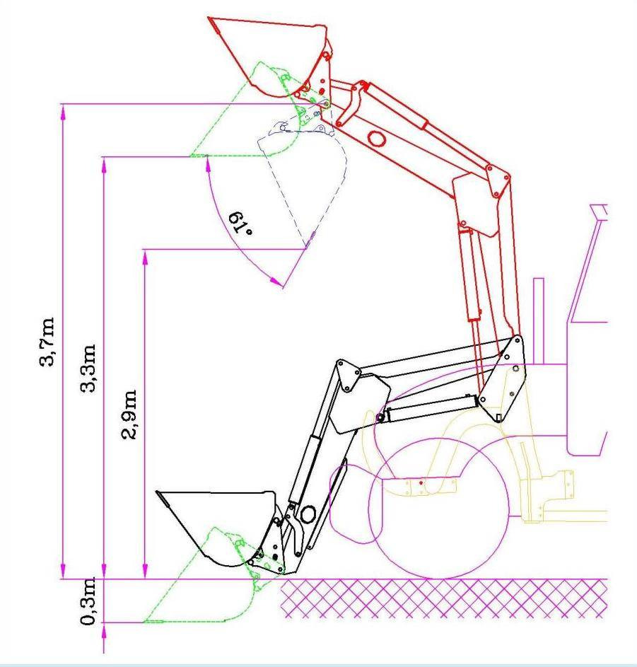 Hydrometal front loader AT-30 - Front loader for tractor: picture 5 Hydrometal front loader AT-30 - Front loader for tractor: picture 5