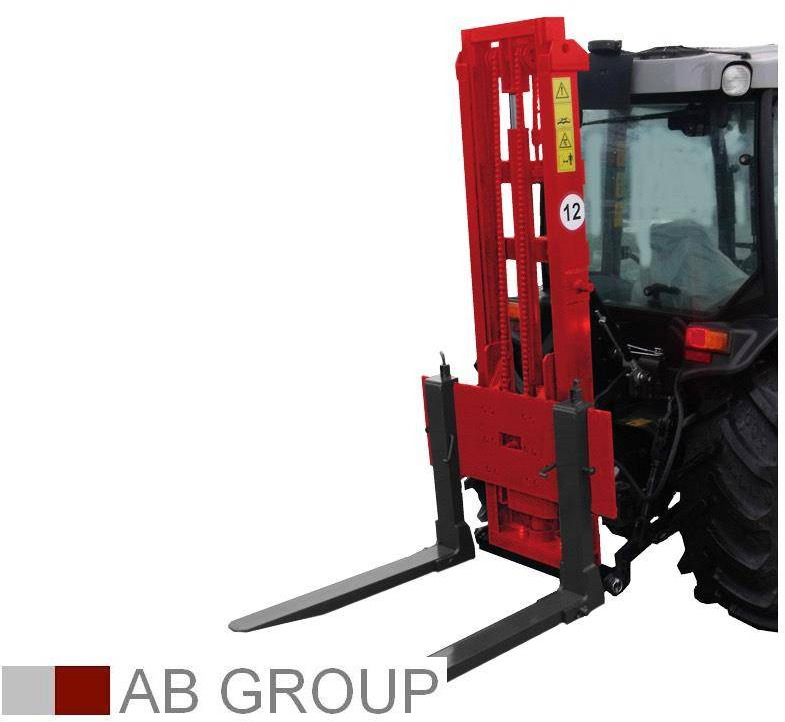 MCMS Warka tractor rear hydraulic fork loader PHW-240/T - Front loader for tractor: picture 3 MCMS Warka tractor rear hydraulic fork loader PHW-240/T - Front loader for tractor: picture 3