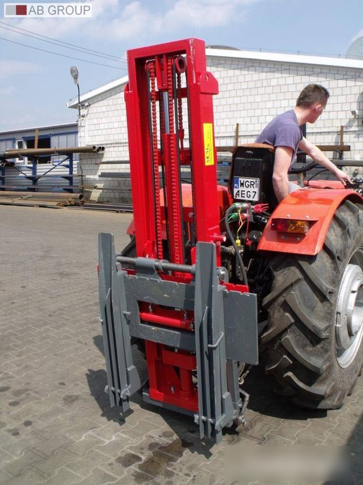 MCMS Warka tractor rear hydraulic fork loader PHW-240/T - Front loader for tractor: picture 1 MCMS Warka tractor rear hydraulic fork loader PHW-240/T - Front loader for tractor: picture 1
