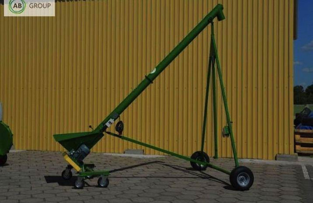 Mrol przenośnik ślimakowy T401/1 z koszem, Ø110, 8 m - Conveyor: picture 3 Mrol przenośnik ślimakowy T401/1 z koszem, Ø110, 8 m - Conveyor: picture 3